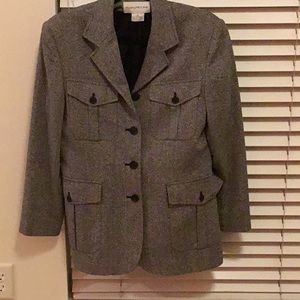 Evan Piccone equestrian style blazer